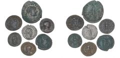 Ancient coins Rome - Collections Roman Empire, collection of coins from Postumus, Aurelian, Constantius I, Licinius, Crispus and Theodosius I. (7)