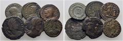 MONEDA ANTIGUA/ancient coins IMPERIO ROMANO. Licinio II. (317-23). Follis de 19 mm. IOVI CONSERVATORI de Antioquía. Y Crispo. Follis. 19 mm. CAESARVM NOSTRORVM Y CONSTANTINO II. Follis. 19 mm. VIRTVS 