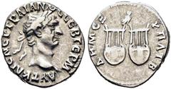 MONEDAS ROMANAS / roman coins TRAJANO. Lycia. Dracma. 98-99 d.C. Lechuza sobre dos liras. Se1046 (75 £). MBC.