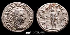 Roman Empire Trajan Decius Silver Antoninianus 3.99 g., 22 mm. Rome 249-251 A.D. gVF Roman Empire - Trajan Decius, 249-251. Silver antoninianus (3.99 g., 22 mm.) Rome mint. IMP C M Q TRAIANVS DECIVS A