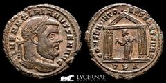 Roman Empire Maximianus Bronze Follis 6.63 g. 25 mm. Carthage 307 A.D. AU (About Uncirculated) Roman Empire - Maximianus Herculeus (Augustus 286-305, second reign 306-308, and 310 AD) Ӕ Large Follis (