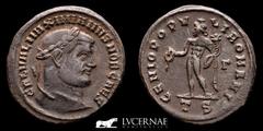 Roman Empire Galerius Bronze Follis 9.13 g 28 mm Thessalonica 293-303 A.D. Good fine (MBC) Roman Empire - Galerius Maximian (Caesar 293-305 A.D., Augustus 305-311 A.D. ) AE Large Follis (9.13 g 28 mm)