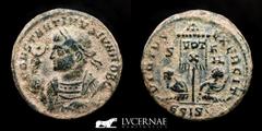 Roman Empire Constantine II Bronze Follis 3.14 g. 19 mm. Siscia 323/4 AD Good very fine (MBC) Roman Empire - Constantine II, as Caesar AD 317-337. Bronze follis (3.14 g. 19 mm.) - Minted in Siscia 323