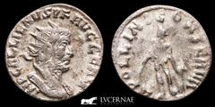 Roman Empire Roman Empire - Gallienus in the joint reign (253-260 A.D.) Silver antoninianus. (2,55 g. 19 mm) Minted in Rome, 253-254 A.D. IMP C P LIC GALLIENVS AVG, radiate and cuirassed bust right. A