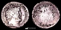 Roman Imperatorial Roman Republican & Imperatorial Mark Antony, 44-30 BC. Denarius (Silver, 3,21 g., 19 mm.), with M. Junius Silanus, quaestor pro consule. Military mint moving with Antony, probably A
