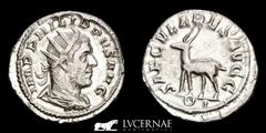 Roman Empire Roman Empire. Philip I (244 - 249 A.D.) silver antoninianus (3.94 g, 22 mm) minted in Rome in 248-249 A.D. Special emission, commemorating the 1000th Anniversary of the founding of Rome. 