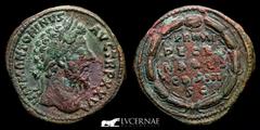 Roman Empire - Antonine Emperors A.D. 138-192 Roman Empire - Marcus Aurelius (161-180 A.D.) Bronce sestertius (29,58 g. 31 mm.). Rome mint 171 A.D. IMP M ANTONINVS AVG TR P XXV, laureate head right. P