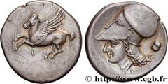 Greek Coins CORINTHIA - CORINTH Type : Statère  Date : c. 320-310 AC.  Mint name / Town : Corinthe, Corinthie  Metal : silver  Diameter : 22  mm Orientation dies : 12  h. Weight : 8,40  g. Rarity : R2