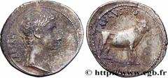 Roman coins AUGUSTUS Type : Denier  Date : c. 27 ou 21-20 AC.  Mint name / Town : Samos ou Pergame  Metal : silver  Millesimal fineness : 950  ‰ Diameter : 20  mm Orientation dies : 12  h. Weight : 3,