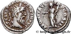 Roman coins PERTINAX Type : Denier  Date : 193  Mint name / Town : Rome  Metal : silver  Millesimal fineness : 700  ‰ Diameter : 18  mm Orientation dies : 1  h. Weight : 3,05  g. Rarity : R2  Officine