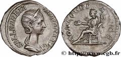 Roman coins ORBIANA Type : Denier  Date : 225  Mint name / Town : Rome  Metal : silver  Millesimal fineness : 500  ‰ Diameter : 18,5  mm Orientation dies : 12  h. Weight : 3,13  g. Rarity : R2  Obvers
