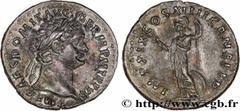Roman coins DOMITIANUS Type : Denier  Date : 88  Mint name / Town : Rome  Metal : silver  Millesimal fineness : 900  ‰ Diameter : 19  mm Orientation dies : 6  h. Weight : 3,35  g. Obverse legend : IMP