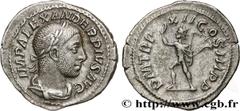 Roman coins SEVERUS ALEXANDER Type : Denier  Date : 233  Mint name / Town : Rome  Metal : silver  Millesimal fineness : 550  ‰ Diameter : 20  mm Orientation dies : 12  h. Weight : 3,18  g. Officine : 
