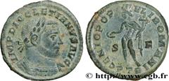 Roman coins DIOCLETIAN Type : Follis ou nummus  Date : fin 303 - 1er mai 305  Date : 303-305  Mint name / Town : Trèves  Metal : copper  Diameter : 26,5  mm Orientation dies : 6  h. Weight : 8,55  g. 