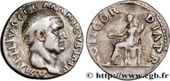Roman coins VITELLIUS Type : Denier  Date : mai - juillet  Date : 69  Mint name / Town : Rome  Metal : silver  Millesimal fineness : 800  ‰ Diameter : 18  mm Orientation dies : 7  h. Weight : 3,14  g.