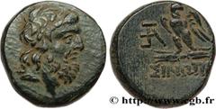 Greek Coins PAPHLAGONIA - SINOPE Type : Tetrachalque  Date : c. 95-90 ou 80-70 AC.  Mint name / Town : Sinope, Paphlagonie  Metal : bronze  Diameter : 19,5  mm Orientation dies : 1  h. Weight : 7,59  