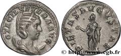 Roman coins OTACILIA SEVERA Type : Antoninien  Date : 249  Mint name / Town : Rome  Metal : billon  Millesimal fineness : 450  ‰ Diameter : 20,5  mm Orientation dies : 12  h. Weight : 4,37  g. Officin