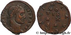 Roman coins LICINIUS I Type : Centenionalis ou nummus  Date : 320  Mint name / Town : Arles (Arelatum)  Metal : copper  Diameter : 19  mm Orientation dies : 6  h. Weight : 2,86  g. Rarity : R3  Offici