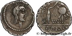 Roman coins ROMAN REPUBLIC - ANONYMOUS Type : Quinaire  Date : 81 AC.  Mint name / Town : Italie  Metal : silver  Millesimal fineness : 950  ‰ Diameter : 14  mm Orientation dies : 10  h. Weight : 1,31