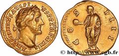 Roman coins ANTONINUS PIUS Type : Aureus  Date : 153-154  Mint name / Town : Rome  Metal : gold  Diameter : 19  mm Orientation dies : 6  h. Weight : 7,21  g. Rarity : R2  Obverse legend : ANTONINVS AV