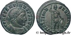 Roman coins CONSTANTINE I THE GREAT Type : Follis ou nummus  Date : 313  Mint name / Town : Ticinum  Metal : copper  Diameter : 22,5  mm Orientation dies : 12  h. Weight : 4,39  g. Rarity : R3  Offici