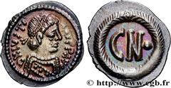 Byzantine coins JUSTIN II Type : Quart de silique  Date : c. 572-578  Mint name / Town : Rome  Metal : silver  Millesimal fineness : 900  ‰ Diameter : 13  mm Orientation dies : 6  h. Weight : 0,69  g.