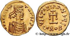 Byzantine coins CONSTANS II Type : Tremissis  Date : c. 641-646  Mint name / Town : Constantinople  Metal : gold  Millesimal fineness : 1000  ‰ Diameter : 16,5  mm Orientation dies : 7  h. Weight : 1,