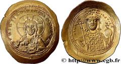 Byzantine coins CONSTANTINE IX MONOMACHOS Type : Histamenon nomisma  Date : c. 1050  Mint name / Town : Constantinople  Metal : gold  Diameter : 28  mm Orientation dies : 5  h. Weight : 4,39  g. Rarit