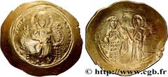 Byzantine coins CONSTANTINE X DUCAS Type : Histamenon nomisma  Date : 1059-1067  Mint name / Town : Constantinople  Metal : gold  Millesimal fineness : 1000  ‰ Diameter : 24,5  mm Orientation dies : 6