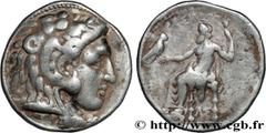 Greek Coins MACEDONIA - MACEDONIAN KINGDOM - ALEXANDER III THE GREAT Type : Tétradrachme  Date : c. 325-323 AC  Mint name / Town : Sidé, Pamphylie  Metal : silver  Diameter : 27  mm Orientation dies :