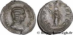 Roman coins JULIA DOMNA Type : Denier  Date : 214  Mint name / Town : Rome  Metal : silver  Millesimal fineness : 500  ‰ Diameter : 19,5  mm Orientation dies : 12  h. Weight : 3,36  g. Officine : 6e  