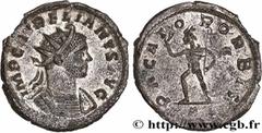 Roman coins AURELIAN Type : Aurelianus  Date : 275  Mint name / Town : Lyon  Metal : billon  Millesimal fineness : 50  ‰ Diameter : 23,5  mm Orientation dies : 12  h. Weight : 4,03  g. Rarity : R2  Of