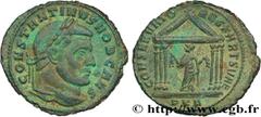 Roman coins CONSTANTINE I THE GREAT Type : Follis ou nummus  Date : 307  Mint name / Town : Carthage  Metal : copper  Diameter : 23,5  mm Orientation dies : 6  h. Weight : 6,46  g. Rarity : R1  Offici