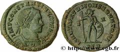 Roman coins CONSTANTINE I THE GREAT Type : Follis ou nummus  Date : fin  Date : 307  Mint name / Town : Trèves  Metal : copper  Diameter : 24  mm Orientation dies : 6  h. Weight : 7,80  g. Rarity : R1