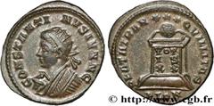 Roman coins CONSTANTINE II Type : Centenionalis ou nummus  Date : 321  Mint name / Town : Londres  Metal : copper  Diameter : 20  mm Orientation dies : 6  h. Weight : 3,26  g. Obverse legend : CONSTAN