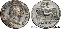 Roman coins DIVUS VESPASIAN Type : Denier  Date : 79  Mint name / Town : Rome  Metal : silver  Millesimal fineness : 900  ‰ Diameter : 20  mm Orientation dies : 6  h. Weight : 3,43  g. Rarity : R2  Ob