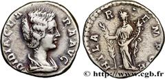 Roman coins DIDIA CLARA Type : Denier  Date : avril - juin  Date : 193  Mint name / Town : Rome  Metal : silver  Millesimal fineness : 650  ‰ Diameter : 17  mm Orientation dies : 1  h. Weight : 3,14  