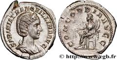 Roman coins TRANQUILLINA Type : Denier  Date : mi 243  Mint name / Town : Rome  Metal : silver  Millesimal fineness : 450  ‰ Diameter : 20,5  mm Orientation dies : 7  h. Weight : 2,89  g. Rarity : R3 