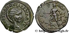 Provincial Coins TRANQUILLINA Type : Triassaria  Date : 242-244  Mint name / Town : Deultum, Thrace  Metal : copper  Diameter : 23  mm Orientation dies : 6  h. Weight : 6,75  g. Rarity : R1  Obverse l