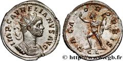 Roman coins AURELIAN Type : Aurelianus  Date : mi   Date : 275  Mint name / Town : Lyon  Metal : billon  Millesimal fineness : 50  ‰ Diameter : 22,5  mm Orientation dies : 12  h. Weight : 3,29  g. Rar