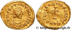 Byzantine coins TIBERIUS II CONSTANTINE Type : Tremissis  Date : 579-582  Mint name / Town : Constantinople  Metal : gold  Millesimal fineness : 1000  ‰ Diameter : 14,5  mm Orientation dies : 6  h. We