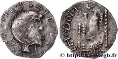 Merovingian Coinage TOURS (TURONUS CIVITAS) Type : Denier  Date : s.m.  Mint name / Town : Tours (37)  Metal : silver  Diameter : 17  mm Orientation dies : 8  h. Weight : 1,22  g. Rarity : R3  Obverse