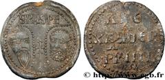 World coins PAPAL STATES - ALEXANDER IV Type : Bulle  Date : n.d.  Mint name / Town : Rome  Metal : lead  Diameter : 37  mm Orientation dies : 12  h. Weight : 41,63  g. Rarity : R2  Obverse legend : S