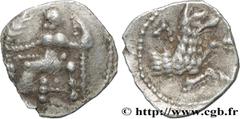 Greek Coins CILICIA - TARSUS - PHARNABAZUS SATRAP Type : Obole  Date : c. 400-350 AC.  Mint name / Town : Tarse, Cilicie  Metal : silver  Diameter : 10,5  mm Orientation dies : 9  h. Weight : 0,41  g.