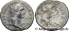 Roman coins DOMITIANUS Type : Denier  Date : 90-91  Mint name / Town : Rome  Metal : silver  Millesimal fineness : 900  ‰ Diameter : 18  mm Orientation dies : 6  h. Weight : 2,75  g. Rarity : R1  Obve