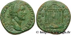 Roman coins ANTONINUS PIUS Type : Sesterce  Date : 159  Mint name / Town : Rome  Metal : copper  Diameter : 32  mm Orientation dies : 12  h. Weight : 26,88  g. Rarity : R2  Obverse legend : ANTONINVS 