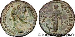 Roman coins ANTONINUS PIUS Type : As  Date : 148-149  Mint name / Town : Rome  Metal : copper  Diameter : 26  mm Orientation dies : 12  h. Weight : 9,85  g. Rarity : R2  Obverse legend : ANTONINVS AVG