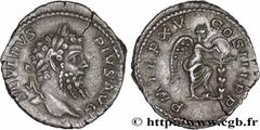 Roman coins SEPTIMIUS SEVERUS Type : Denier  Date : 207  Mint name / Town : Rome  Metal : silver  Millesimal fineness : 550  ‰ Diameter : 20  mm Orientation dies : 6  h. Weight : 3,15  g. Rarity : R1 