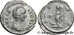Roman coins JULIA DOMNA Type : Denier  Date : 209  Mint name / Town : Rome  Metal : silver  Millesimal fineness : 550  ‰ Diameter : 18,5  mm Orientation dies : 12  h. Weight : 2,53  g. Officine : 6e  
