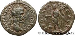 Provincial Coins MACRINUS Type : Triassaria  Date : 217-218  Mint name / Town : Deultum, Thrace  Metal : copper  Diameter : 23,5  mm Orientation dies : 6  h. Weight : 7,01  g. Rarity : INÉDIT  Obverse